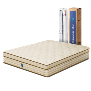 Colchón <span class=keywords><strong>de</strong></span> Muelles Ensacados Directo <span class=keywords><strong>de</strong></span> Fábrica con Soporte <span class=keywords><strong>Flex</strong></span>-Edge, Marco Perimetral Anti-Deformación, Ventilación Lateral Transpirable, Duradero, Enrollable en Caja para Dormitorio - Product Image 1