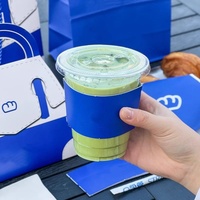 Caja de Papel para Panadería con Forma de Bolso y Logotipo Personalizado, Caja Desechable para Croissants, Pasteles y Café para Llevar con Asa