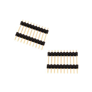 Nhà máy cung cấp trực tiếp tùy chỉnh-thực hiện đôi-nhựa đơn hàng thẳng pin tiêu đề 180 độ chịu nhiệt mạ vàng 2.00mm - Product Image 1