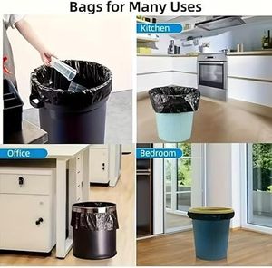 ถุงขยะหัวหม่าเหิงชุน 4 แกลลอน ถุงขยะขนาดเล็ก แข็งแรง ป้องกันการรั่วซึม ไม่มีกลิ่น หนา ย่อยสลายได้ - Product Image 5