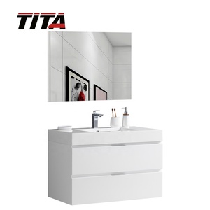 2020 muro del <span class=keywords><strong>bagno</strong></span> armadio con polymarble lavello - Product Image 1