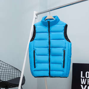 Gilet di cotone personalizzato senza maniche abiti da lavoro gilet di cotone con logo gilet personalizzato imbottito da attività - Product Image 2