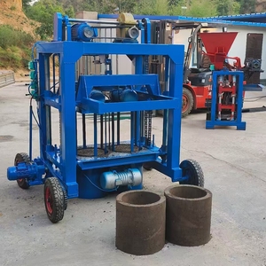 Macchina per la Produzione di Blocchi per Pavimentazione di Varie Forme e Dimensioni, a U e Quadrate, Diametro 20-220 Centimetri, Motore a Pressione Idraulica 4.5KW - Product Image 3