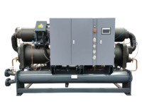 -5 ℃   Mesin Pendingin Air Sekrup Satu Unit Harga Terjangkau Suhu Konstan (-5-35) Pompa Motor Merek Terkenal Daya 27.7KW