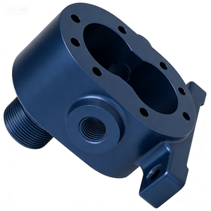 Heavy-Duty <b>Cast</b> Steel Hydraulic Adapter Housing for High-Pressure Construction Machinery Hydraulic System - Product Image 1
