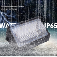 Ventes directes d'usine Lumières extérieures IP65 Étanche 60w 100w 120w Led Coin Wall Pack Light