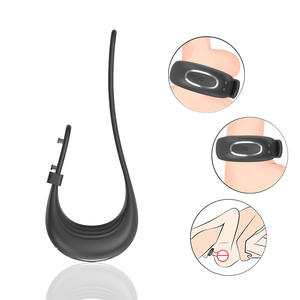 Erkekler için seks oyuncak titreşimli horoz yüzükler gecikme boşalma app kontrollü ayarlanabilir silikon vibratör yüzük erkek şarj edilebilir - Product Image 2