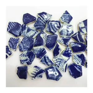 Керамическая китайская плитка в ассортименте синие и белые фарфоровые изделия в китайском стиле керамика