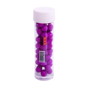 Perline Fluorescenti Viola ILAN da 8mm per Creazione di Gioielli - Product Image 2