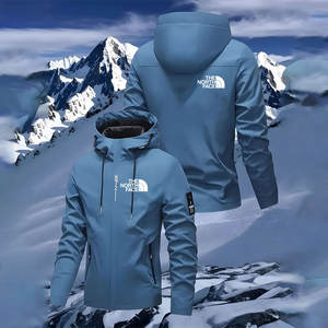 Sudadera con Capucha Casual de Calle para Hombre, Primavera y Otoño, Moda para Exteriores, Senderismo, Correr, Sudadera Holgada con Cremallera, Estilo <span class=keywords><strong>Stormtrooper</strong></span> - Product Image 1