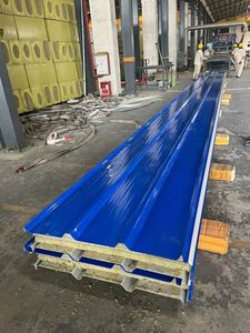 Nuevo Panel Metálico Moderno y Ecológico Resistente al Calor para Construcción Modular de Campamentos de Petróleo y Gas en el Medio Oriente, Uso en Exteriores - Product Image 2