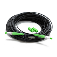 Kabel Drop Flat SC/APC 1core 2*3 atau 2*5mm Kabel Patch Serat Optik