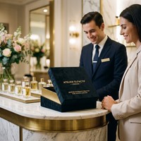 Boîte cadeau de parfum personnalisée avec logo imprimé, dossiers en papier artistique pour la vente au détail et en gros de parfums