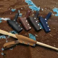 Étui de ceinture en cuir pour baguette magique de cosplay de sorcier, étui pour baguette magique, porte-baguette magique, sac pour baguette magique d'Halloween pour enchanteur