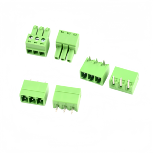 <span class=keywords><strong>3</strong></span>.81 mét Pitch 3pins Plug-in khối thiết bị đầu cuối 15edgr góc bên phải Nam Đồng nối Nylon nhà ở <span class=keywords><strong>3</strong></span>.81 pluggable - Product Image 1