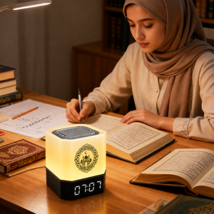 Haut-parleur Coranique Portable QB303, Lecteur Coranique Numérique avec Bluetooth, Commande Tactile, Lampe LED, Télécommande, Contrôle par Application, Vente en Gros OEM - Product Image 4