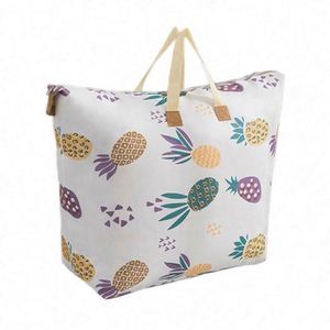 Cartoon Quilt Sttorage Bag Large Capacity Travel <b>Packing</b> Duffle Bag Closet Folding Organizer Bag - Product Image 1