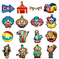 Nouvelles figurines magiques HY, accessoires de chaussures en PVC pour sabots, fleurs décoratives, boucles de chaussures, accessoires de chaussures DIY amovibles, décorations pour sabots