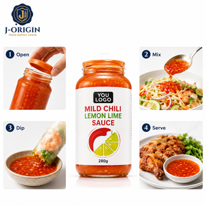 Salsa de Chile, Limón y Lima Suave Lista para Consumir, Salsa para Mojar, Servicio de Alimentos Asiático, OEM, Marca Privada, Venta <span class=keywords><strong>al</strong></span> por Mayor, Cartón a Granel - Product Image 3