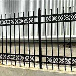 Clôtures et portails en métal américain soudés, design demi-cercle, pour jardins, cours avant et patios, en aluminium moderne et écologique - Product Image 6