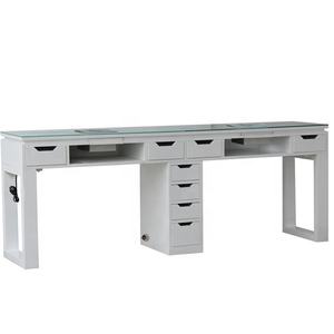 Équipement de salon De Coiffure à Ongles Plié En Station Meubles <span class=keywords><strong>Table</strong></span> De Manucure À Vendre - Product Image 1