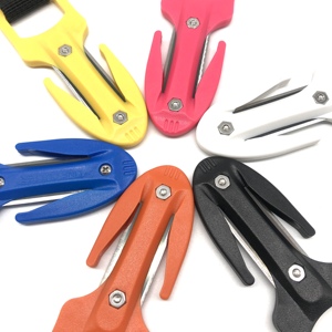 Cuchillo de Buceo Ligero y Seguro para Snorkel, Cortador de Líneas, Hoja de Acero Inoxidable de 8 cm, 0.0185 kg, Logotipo Personalizado, Modelo DK005 - Product Image 2