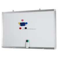 Double Side Magnetic Whiteboard with Pen Tray