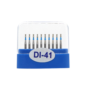 DI so SRseries 10 unids/caja Dental fresas de diamante de alta velocidad dentista <span class=keywords><strong>Super</strong></span> grueso taladros de diamante herramientas de pulido de laboratorio Dental <span class=keywords><strong>Dia</strong></span>.1.6mm - Product Image 1