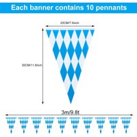 Banderole banderole en forme de drapeau animé, pour fête oktober25, cadeaux de fête