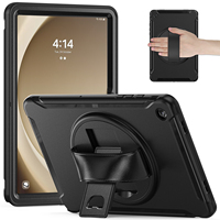 Étui complet pour tablette pour Samsung Galaxy Tab A9 + PLUS 11 ''X210 X216 X218 Hybrid Kickstand Heavy Duty Cover