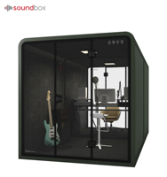 Soundbox insonorisé cabine de musique bureau privé dosettes de réunion insonorisé isolation phonique cabine de piano acoustique