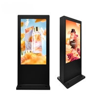 Señalización Digital, Pantalla de Menú para Autoservicio de 43, 55 y 65 Pulgadas para Exteriores, Pantalla Publicitaria para Restaurantes al Aire Libre