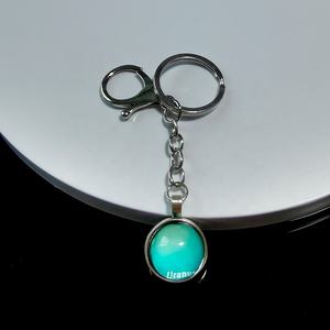 Pujiang nouvelle Sublimation personnalisé Noctilucence veilleuses brillant K9 porte-clés cristaux verre porte-clés pour mariage retour cadeaux - Product Image 4