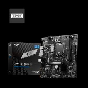 MSI B760M-B-D5Motherboard D4 Mortar Blasting Bomb Desktop Computer <b>Motherboard</b> Set WiFi - Product Image 1