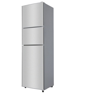 Refrigerador combinado con congelador superior de 3 puertas y 108L, modelo BCD-108S, mini nevera para el hogar, superventas en China, venta directa de fábrica. - Product Image 1