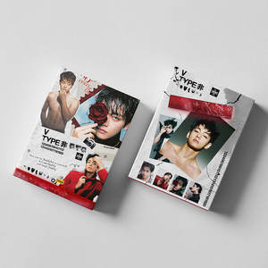 Photocard de <span class=keywords><strong>Taehyung</strong></span> de Bangtan Boys, tipo V, 55 piezas/caja, tarjeta Lomo, tarjeta fotográfica de ídolos de KPOP - Product Image 6