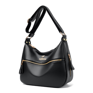 Nuevo Bolso Bandolera de Moda, Gran Capacidad, de Cuero Suave, Bolso de Mano para Mujer, Diseño de Lujo - Product Image 1