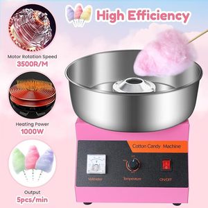 Commercial Portable High-Speed Automatic <strong>Pink</strong> Cotton <strong>Candy</strong> Machine Full Mini Electric for Bakery Sugar Food <strong>Candy</strong> <strong>Floss</strong> Used - Product Image 5