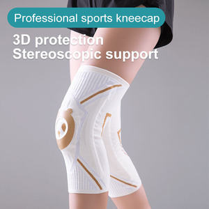 Protège-coudes et genouillères ajustables en nylon pour adultes, manchon de compression, paire de <span class=keywords><strong>soutien</strong></span> - Product Image 3