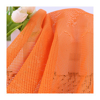 Tissu en maille 100% polyester respirant et à séchage rapide 75D Rhombic 65gsm pour doublure intérieure de vêtements, tissu en maille doux comme de la soie