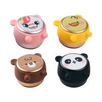 Speaker Mini Bulat Portabel Warna-warni Lucu Bentuk Beruang Bebek Panda BM7D, Mendukung Bluetooth 5.0 Nirkabel, Pengiriman dari Gudang AS ke AS