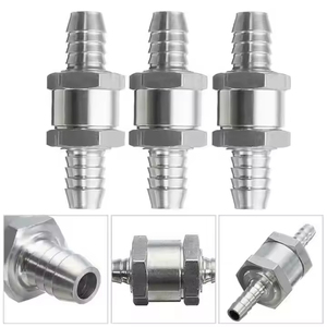 Nueva Válvula de Retención de Combustible de 4/6/8/10/12/14 mm, de Aleación de Aluminio, para Gasolina, Diésel, Agua, Línea de Combustible Unidireccional, para Peugeot, <span class=keywords><strong>Renault</strong></span> - Product Image 6