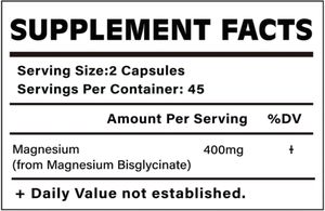 Oem/odm מגנזיום גליcininate תוסף תזונה עבור הקלה הלחץ למבוגרים בריאות שריר הלב חילוף החומרים 90 קפסולות/בקבוק - Product Image 3
