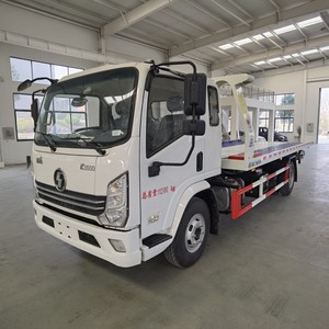 China Supplier Shacman 3 Ton <b>Flatbed</b> Tow <b>Truck</b> Wreckers Recovery Vehicle with Winch for Sale - Product Image 2