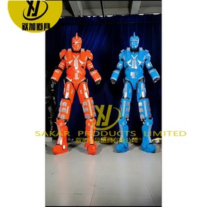 Traje de robot con luz LED para escenario, fiestas de Halloween y Año Nuevo en bares de club nocturno, traje luminoso, baile, luces Led personalizadas - Product Image 4