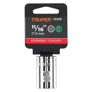 Boîte de 6 douilles à 12 points de 11/16 po, entraînement 1/2 po, TRUPER - Product Image 4
