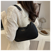 Sac à main classique de luxe en PU grainé avec double chaîne et poignée en cuir, sac à bandoulière amovible pour femme