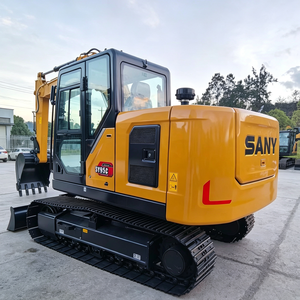 Nouvelle pelle sur chenilles compacte SY95C multifonction pour la manutention et le tri auxiliaires des pierres en entrepôt - Product Image 3