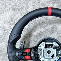 Volant en fibre de carbone M Sport pour BMW M3 F30 F15 F16 F20 F21 F25 F26 M5 F10 F11 F06 F07 F12 F13 F01 E90 E90 X5 E70 E87 E81