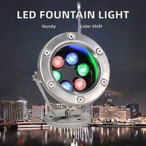 <span class=keywords><strong>Fontaine</strong></span> sous-marine moderne 12V en acier inoxydable 304 <span class=keywords><strong>multicolore</strong></span> Lumière de buse <span class=keywords><strong>LED</strong></span> <span class=keywords><strong>Fontaine</strong></span> à changement de couleur - Product Image 4